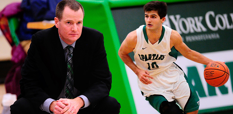 York Men's Basketball Slide 1